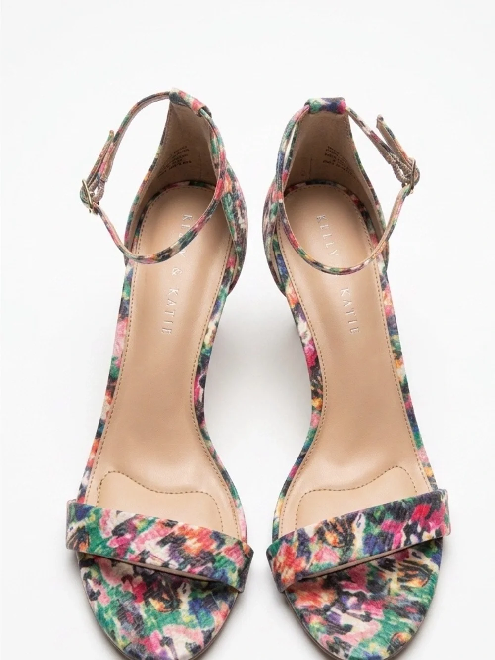 Kelly and Katie Women’a Size 9.5 Kirstie Python Embossed MultiColor